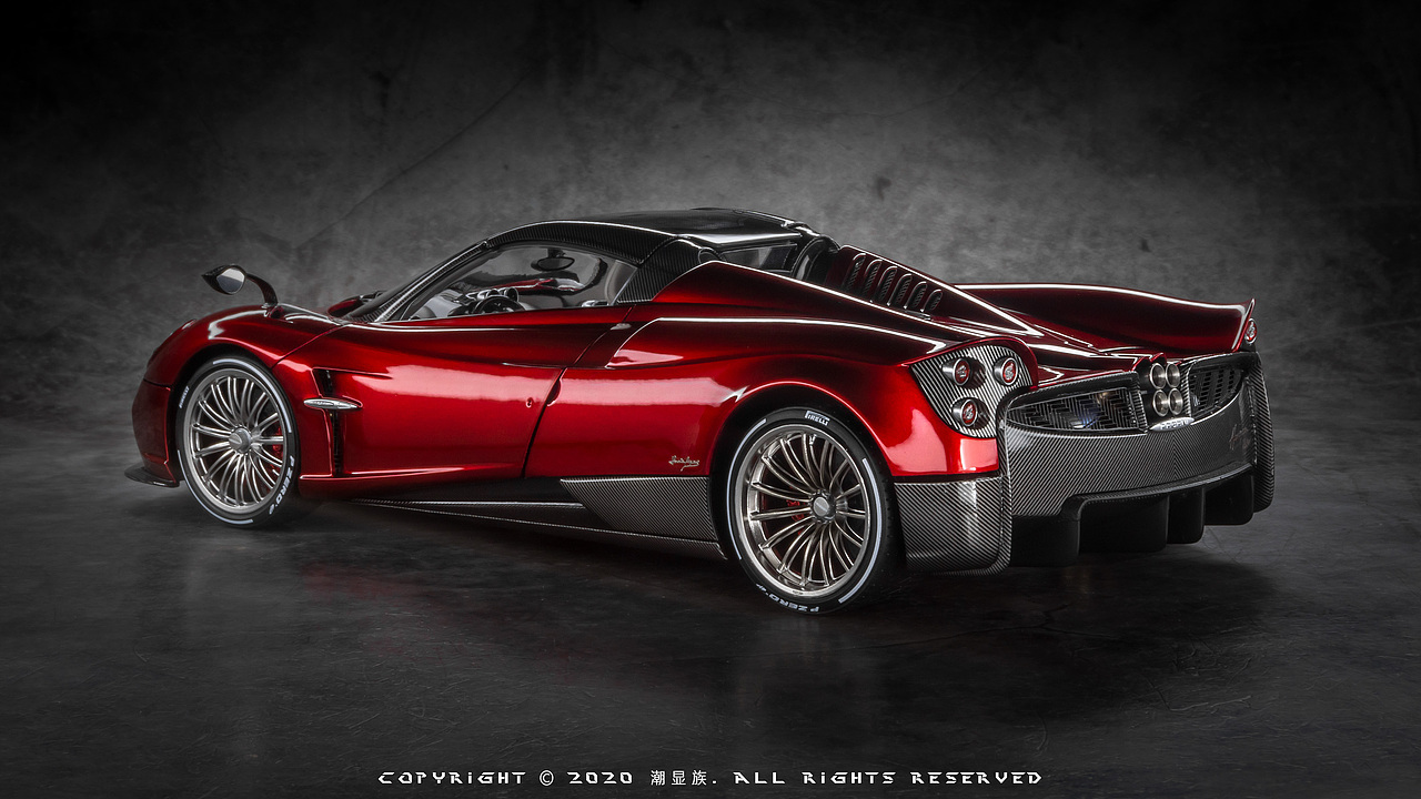 LCD 1:18 Pagani Huarya Roadster ​​​​（图ZMjMxMjAwNzE2） - 产品摄影 - 站酷设计师大力神不大原创素材 - 站酷ZCOOL