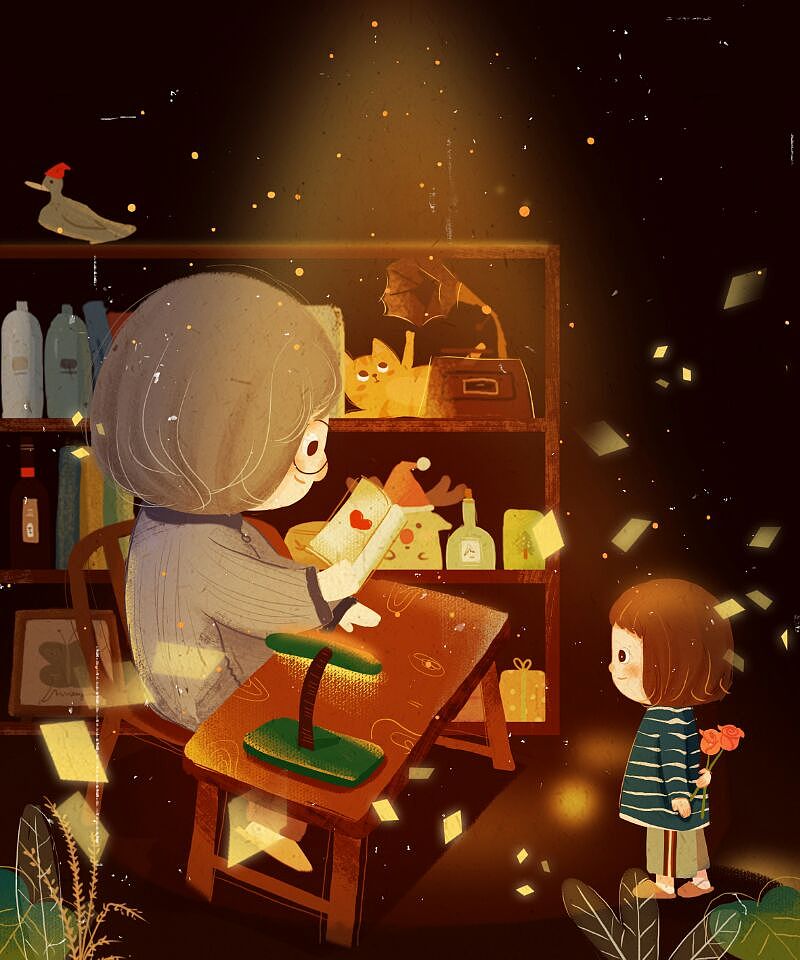 “圆眼牛牛”部分插画合集