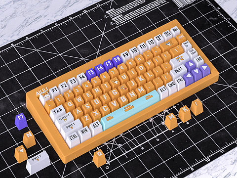 機(jī)械鍵盤建模與渲染（個(gè)人主頁-ZNjM5Mzg5OTI=） - 產(chǎn)品 - 站酷設(shè)計(jì)師黎黎呀i原創(chuàng)素材 - 站酷ZCOOL