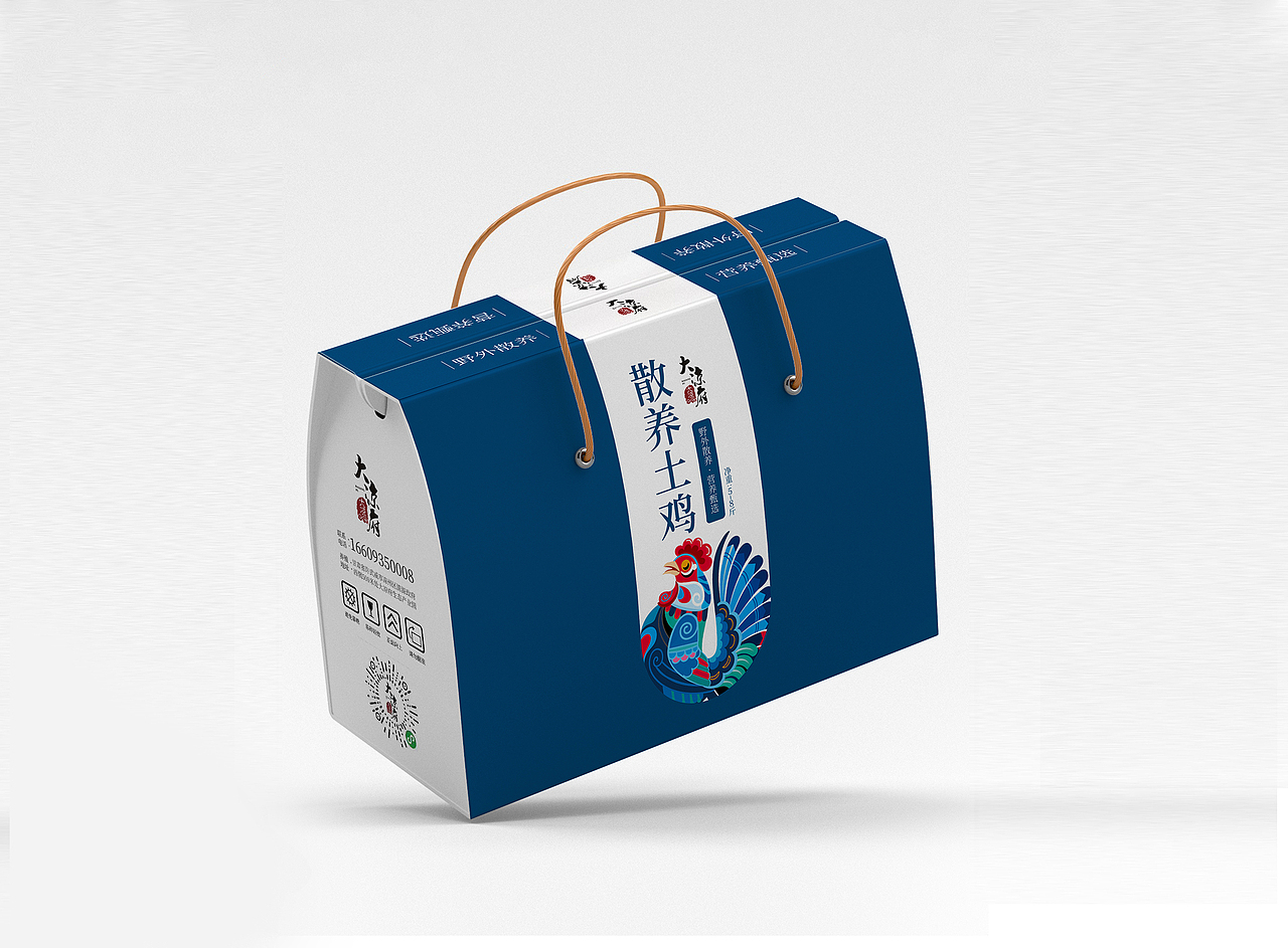 土鸡包装礼盒