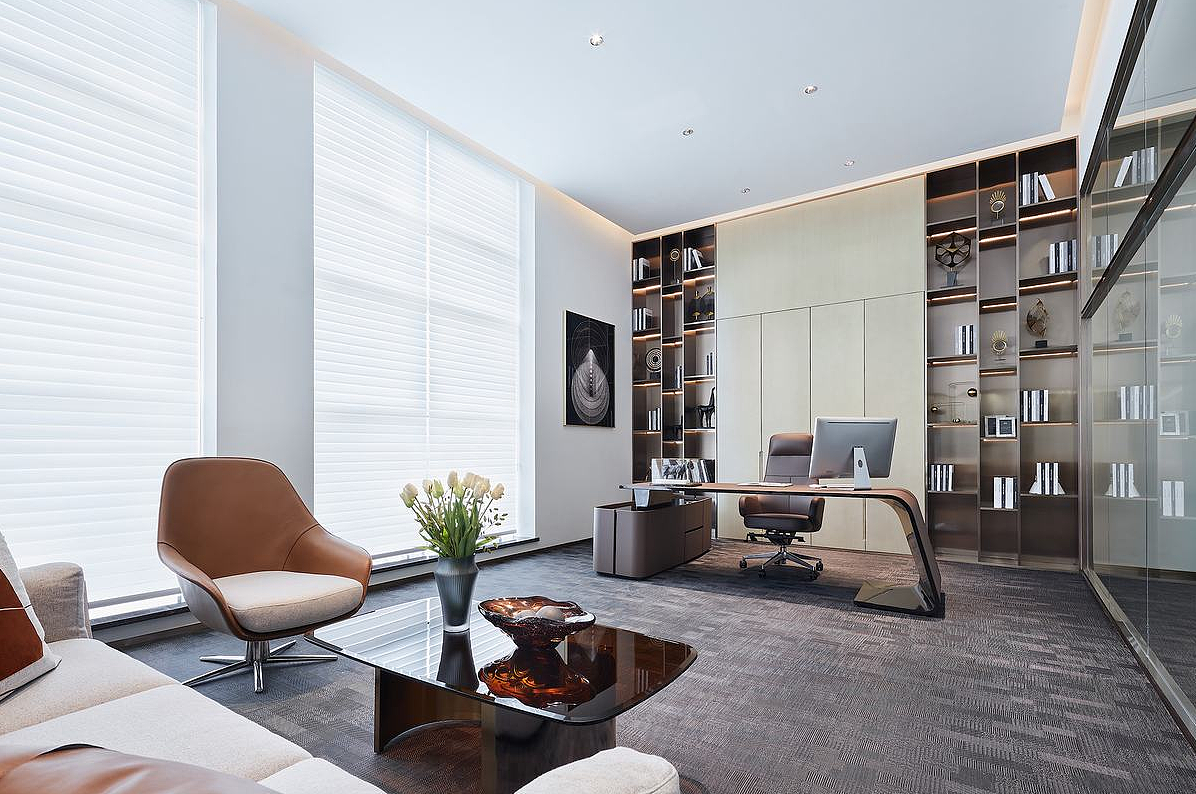 办公室样板间效果图|空间|家装设计|z18672383_原创作品-站酷zcool