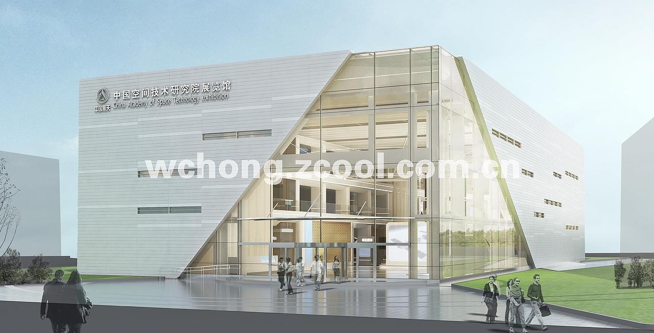 (已建成)中国空间技术研究院展览馆建筑设计