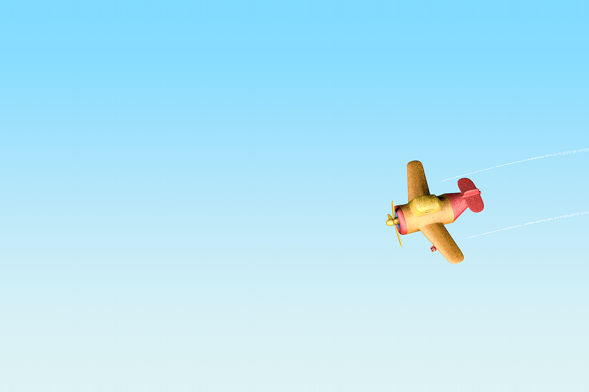 C4D | 会动的小飞机（图ZMjI5NzQ3MTUy） - 动画/影视 - 站酷设计师花莉莉原创素材 - 站酷ZCOOL
