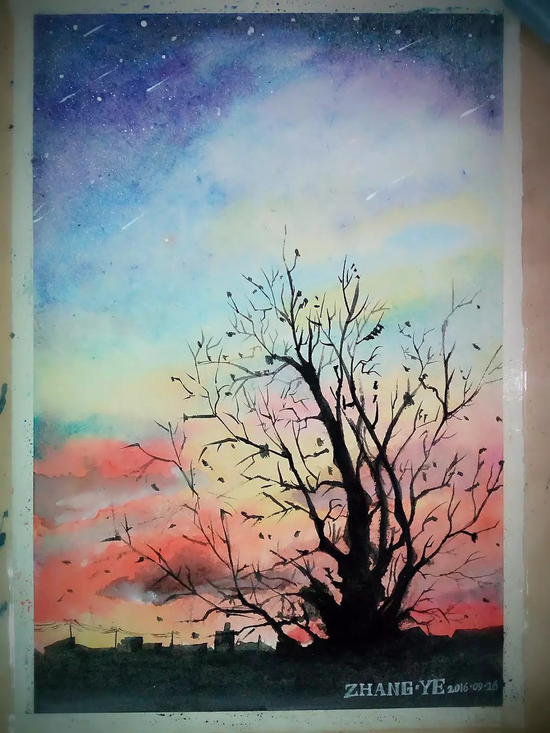 最近画的几幅水彩