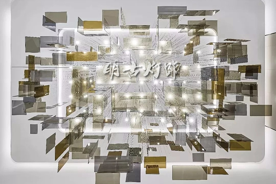 售楼部彩色艺术吊灯组合 明古灯饰（图ZMjE5MTU0OTQw） - 家装设计 - 站酷设计师明古灯饰定制图库原创素材 - 站酷ZCOOL