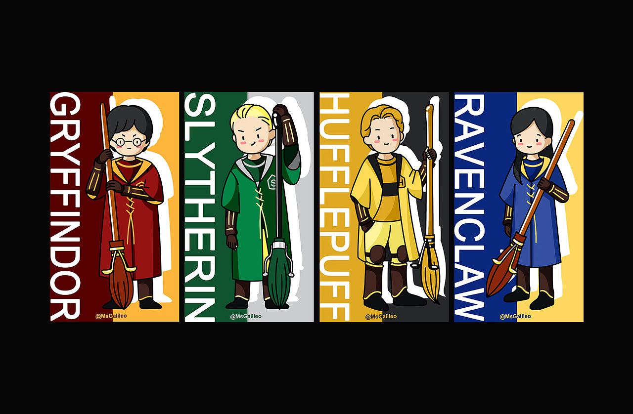 举报2分享原创作品插画创作习作同人哈利波特手机壁纸可爱等线卡通