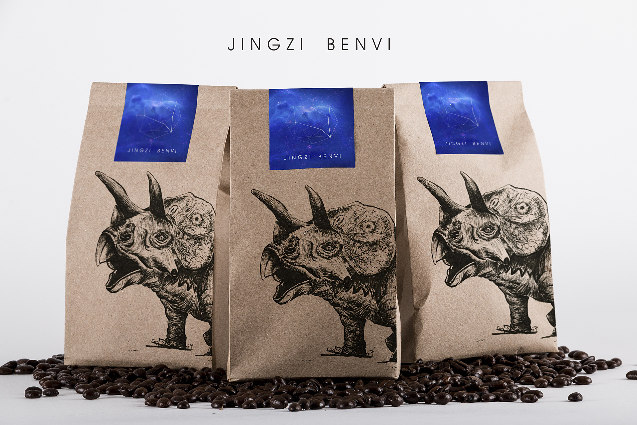 插画恐龙系列之三角龙