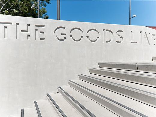 悉尼The Goods Line 公园导视系统设计
