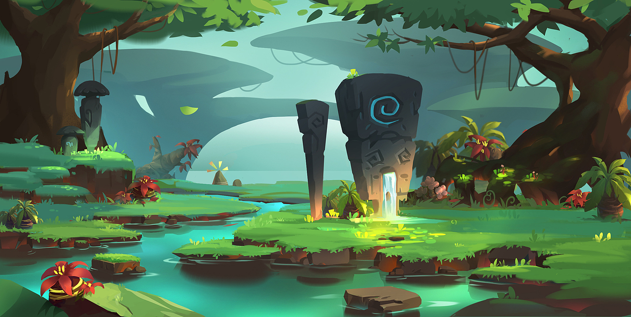 场景原画（图ZMTA1NDgwMzk2） - 创作习作 - 站酷设计师阿佳不洗碗原创素材 - 站酷ZCOOL