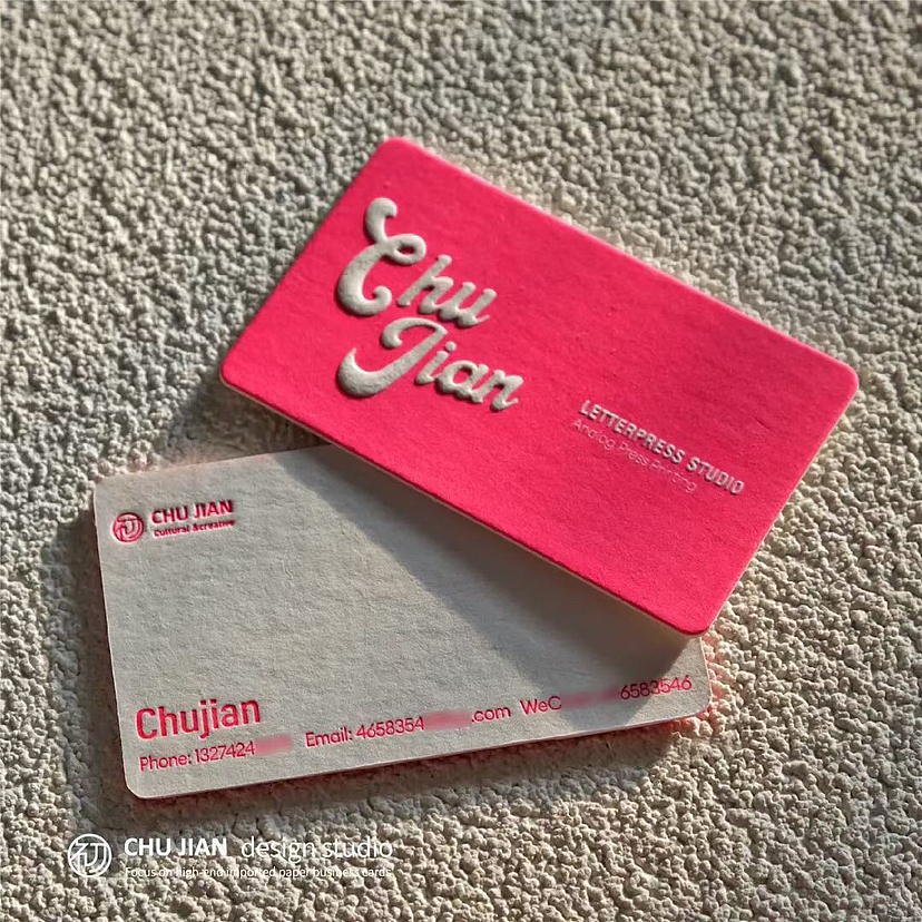 高端进口棉纸活版印刷名片（图ZMzM3NzgzNjM2） - 品牌 - 站酷设计师纸宴文创PaperArt原创素材 - 站酷ZCOOL