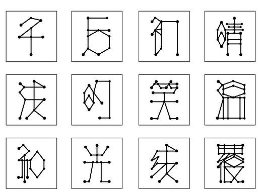 字体设计(繁星体)