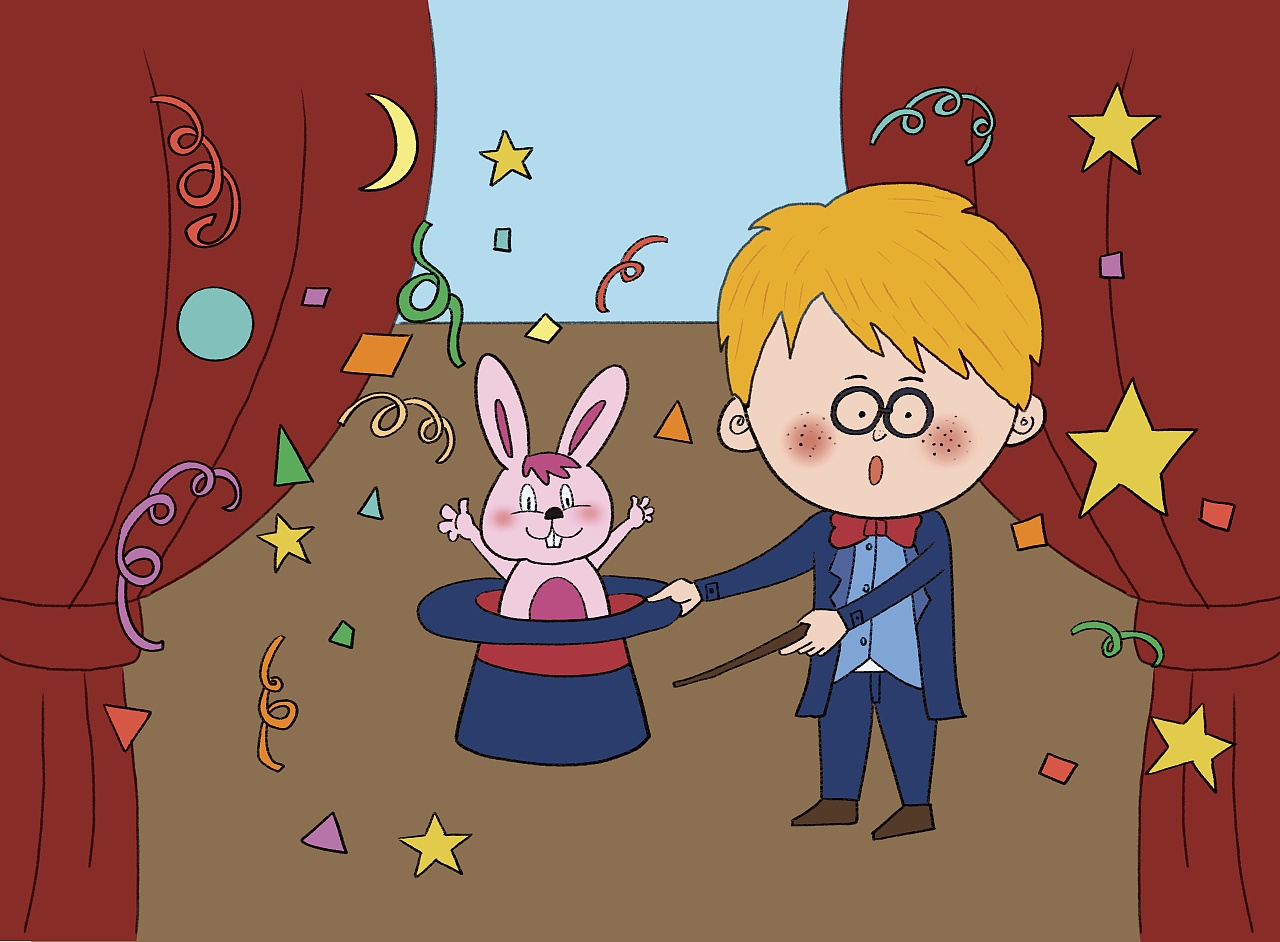 魔术师|插画|商业插画|z72759878 - 原创作品 - 站酷 (zcool)