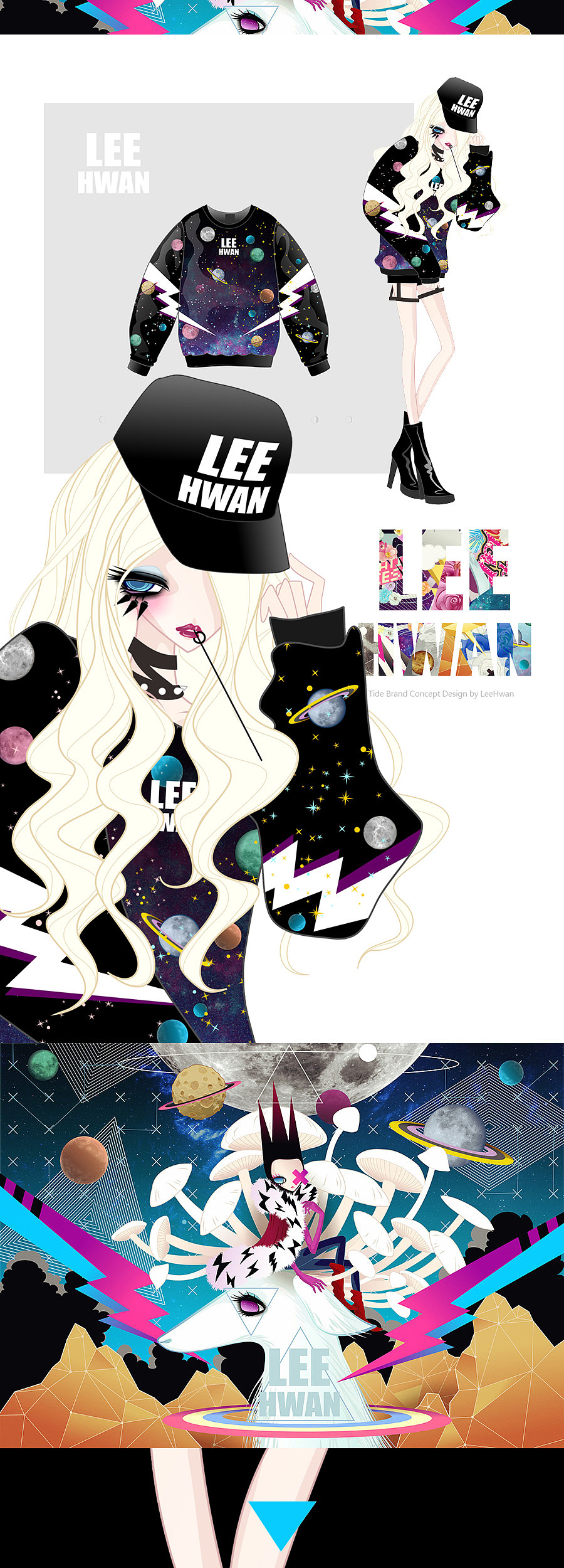 潮牌LEEHWAN潮流插画（图ZMzQ4NzQxMjg=） - 商业插画 - 站酷设计师画画的欢叔原创素材 - 站酷ZCOOL