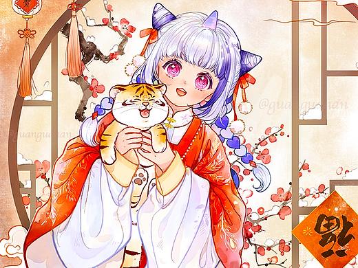 虎虎生威～虎年快乐呀～