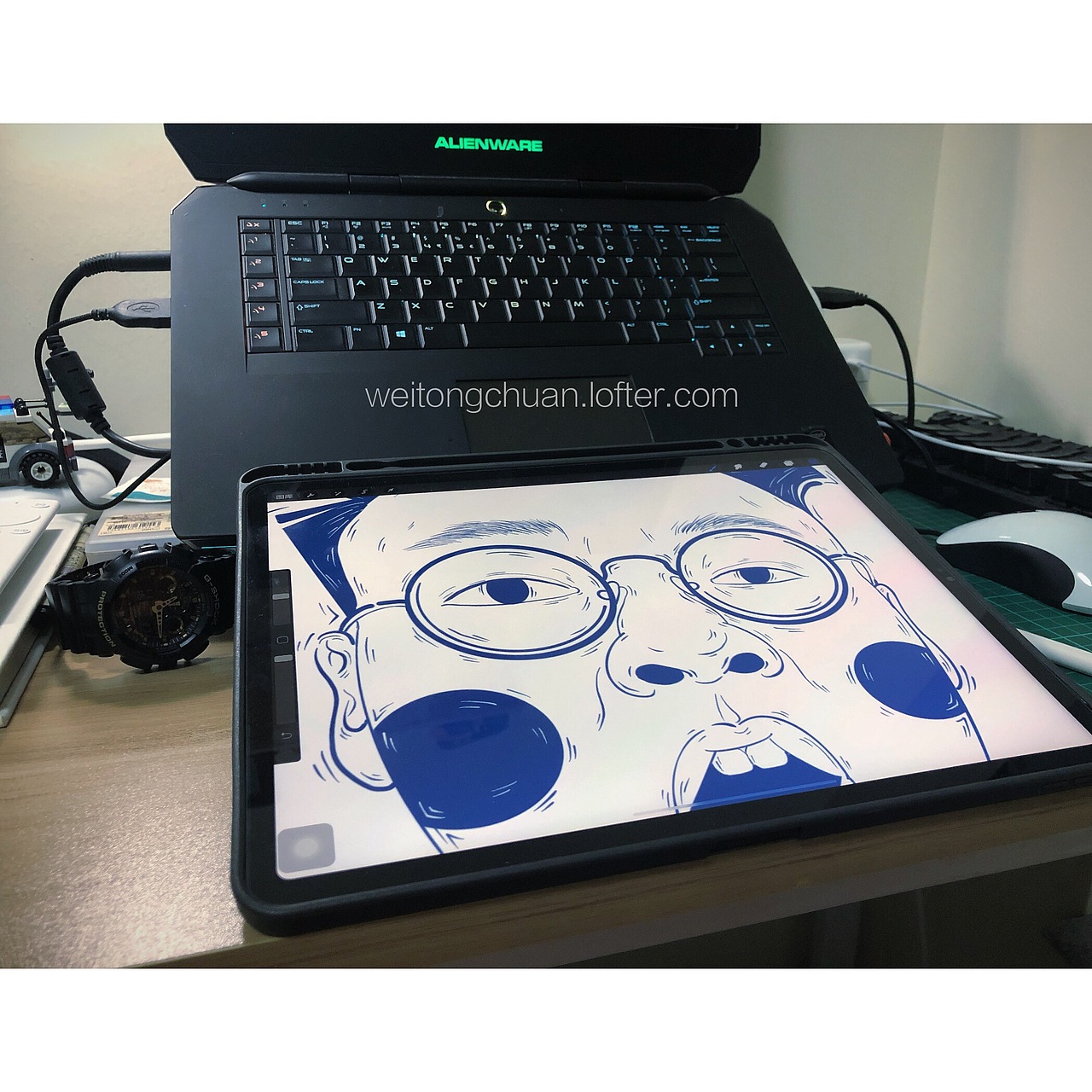 生日快乐『貳拾柒』（图ZMTM5ODk5NjE2） - 新锐潮流插画 - 站酷设计师韦童川RICHIE原创素材 - 站酷ZCOOL