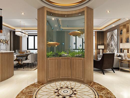 锦州方林装饰卧室背景墙装修效果图