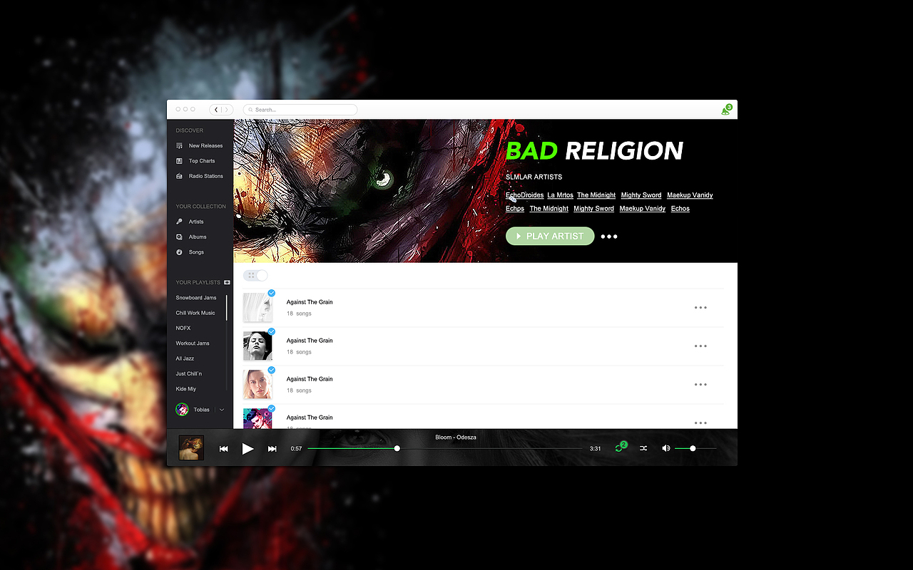 Music player interface design（图ZNDkwOTE1OTY=） - 软件界面 - 站酷设计师wuyang0216原创素材 - 站酷ZCOOL