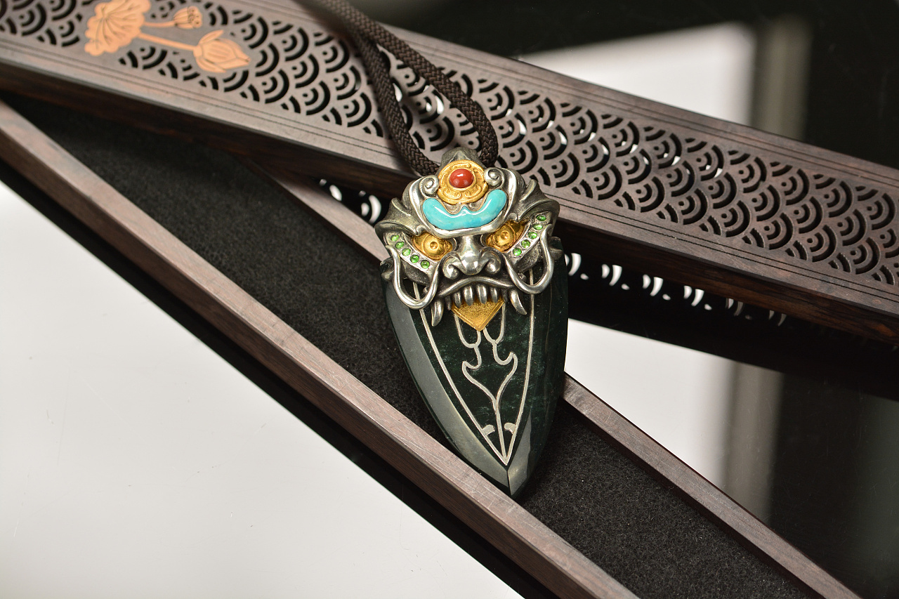 设计师作品|刑天盾吊坠