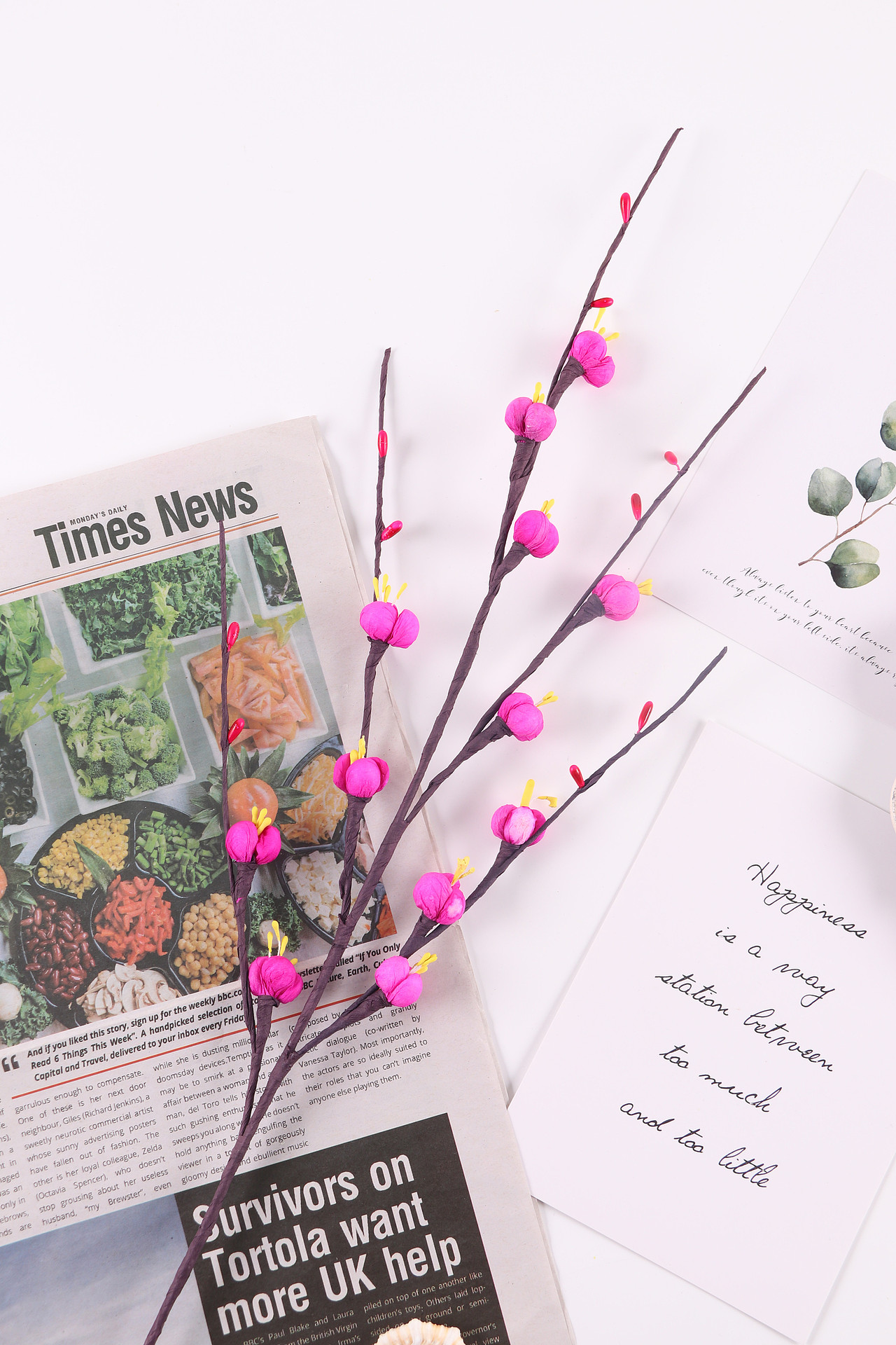 B10鲜花园艺\C02-仿真花果\V03仿真五彩桃花X1（图ZMjU1NzY2MTE2） - 产品摄影 - 站酷设计师图海网原创素材 - 站酷ZCOOL