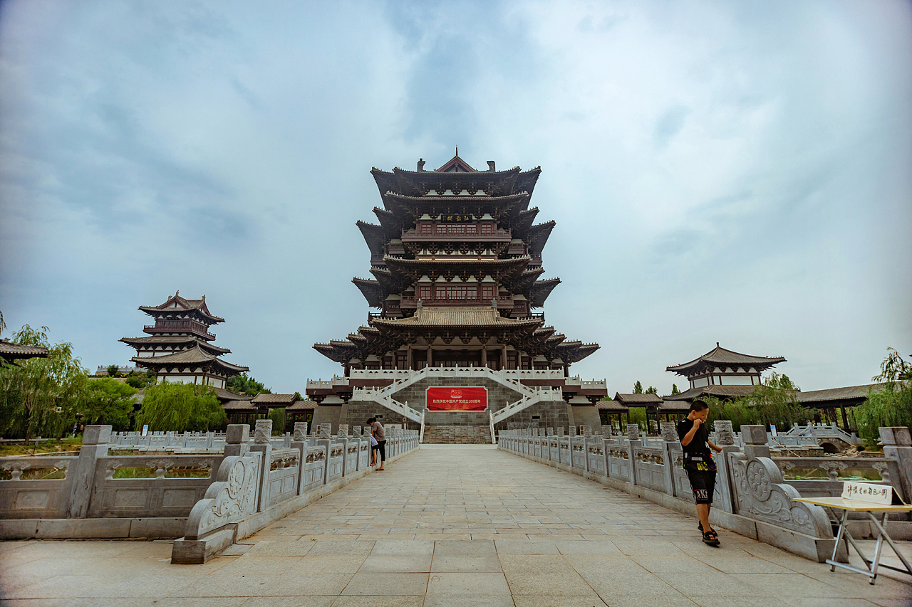 大名石刻博物馆仿古建筑之美