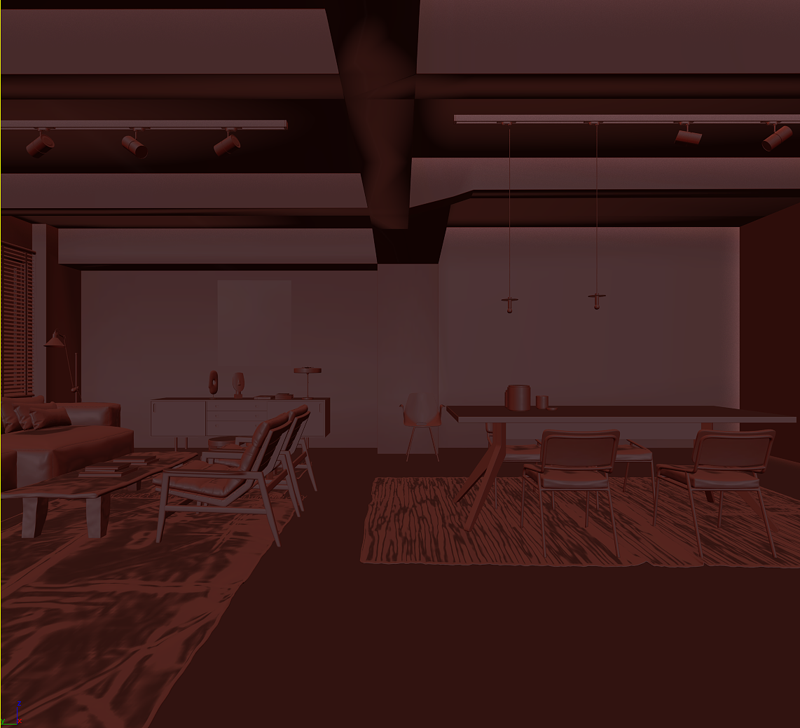 FSTORM 住宅室内日景表现 (玩玩特写远近虚实)