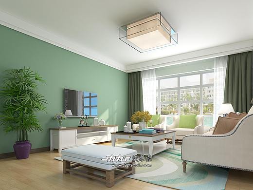 田园风格效果图