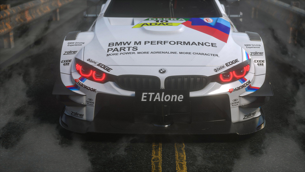 宝马M4 DTM赛车渲染（图ZMjMwNTk1NDM2） - 机械/交通 - 站酷设计师ETAlone原创素材 - 站酷ZCOOL