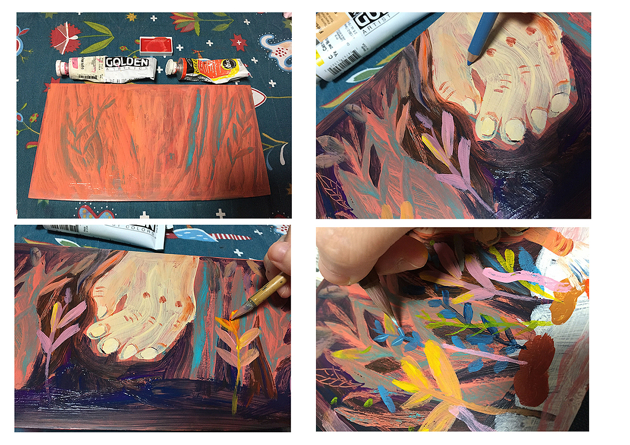 跟我一起来画画吧（图ZNzc4MDA0ODQ=） - 商业插画 - 站酷设计师张王哲原创素材 - 站酷ZCOOL