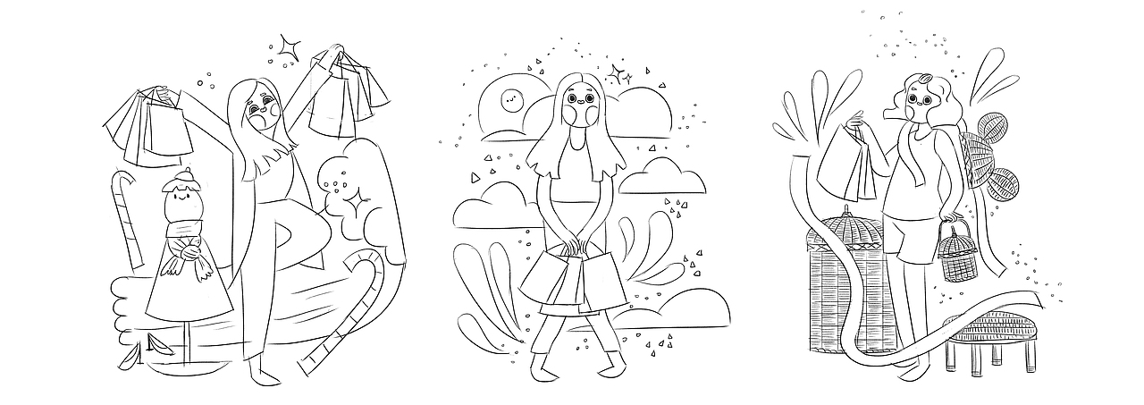 【宝藏】人物线稿笔记