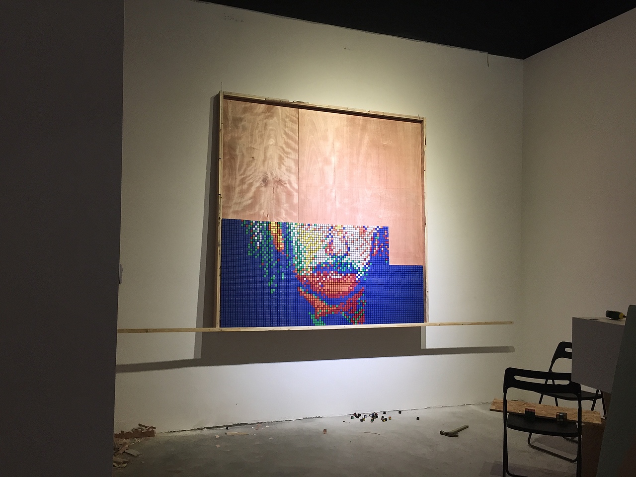 魔方畫（圖ZNjI1MjIzNzY=） - 其他手工藝 - 站酷設(shè)計(jì)師葉帆梁原創(chuàng)素材 - 站酷ZCOOL