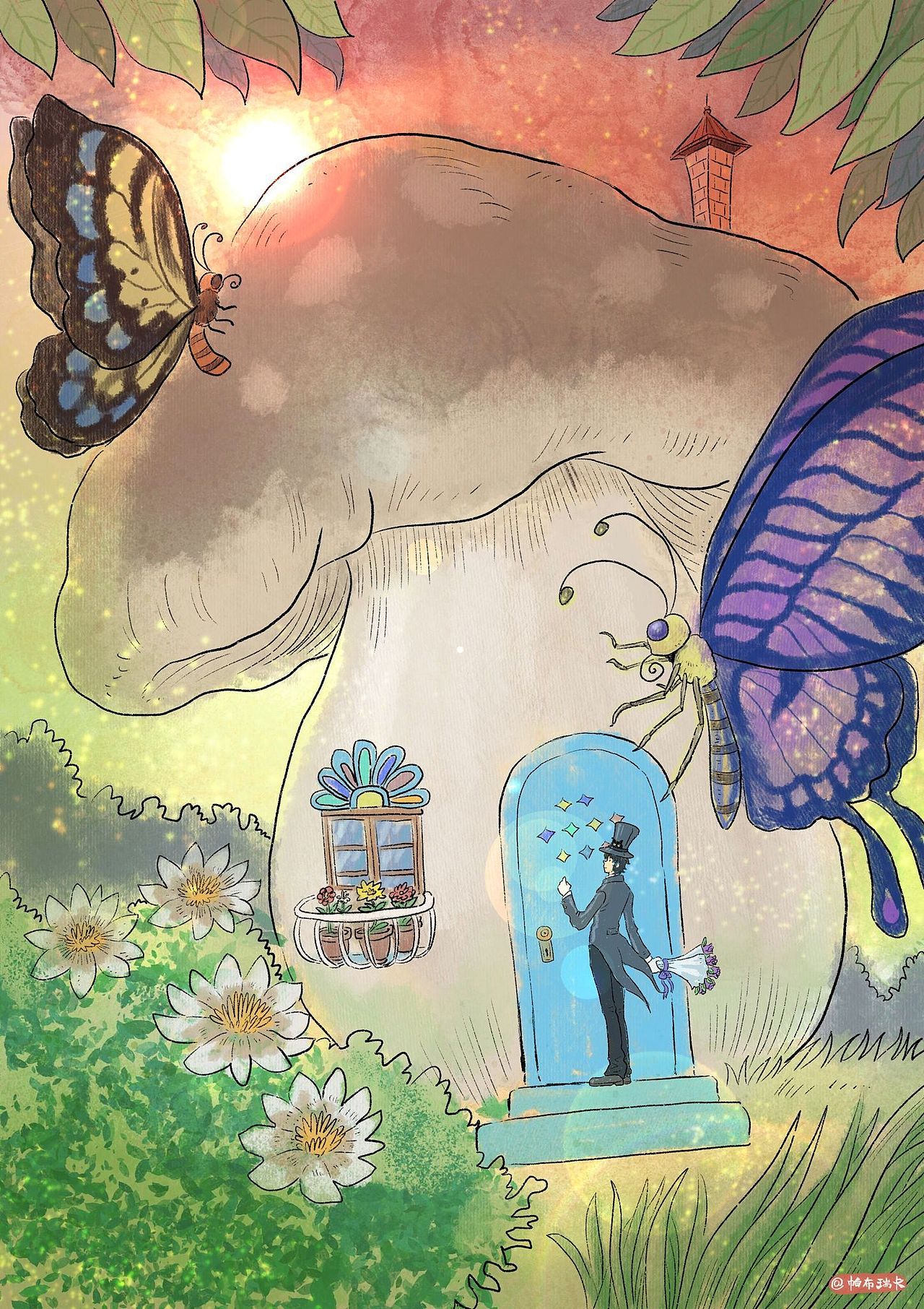 一些杂志封面插图（图ZMzA0NzQzOTMy） - 儿童插画 - 站酷设计师帕布瑞卡原创素材 - 站酷ZCOOL