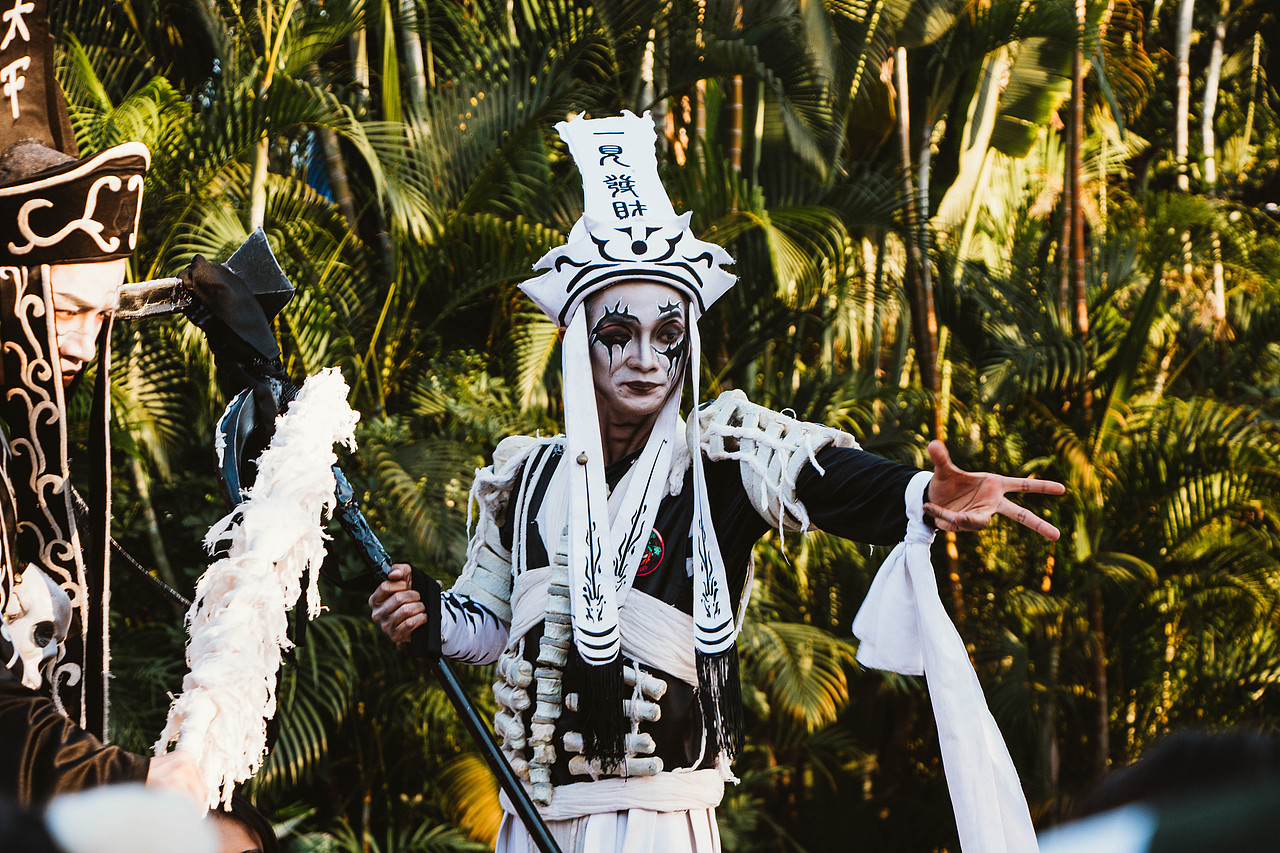 长隆万圣节最帅NPC人像摄影