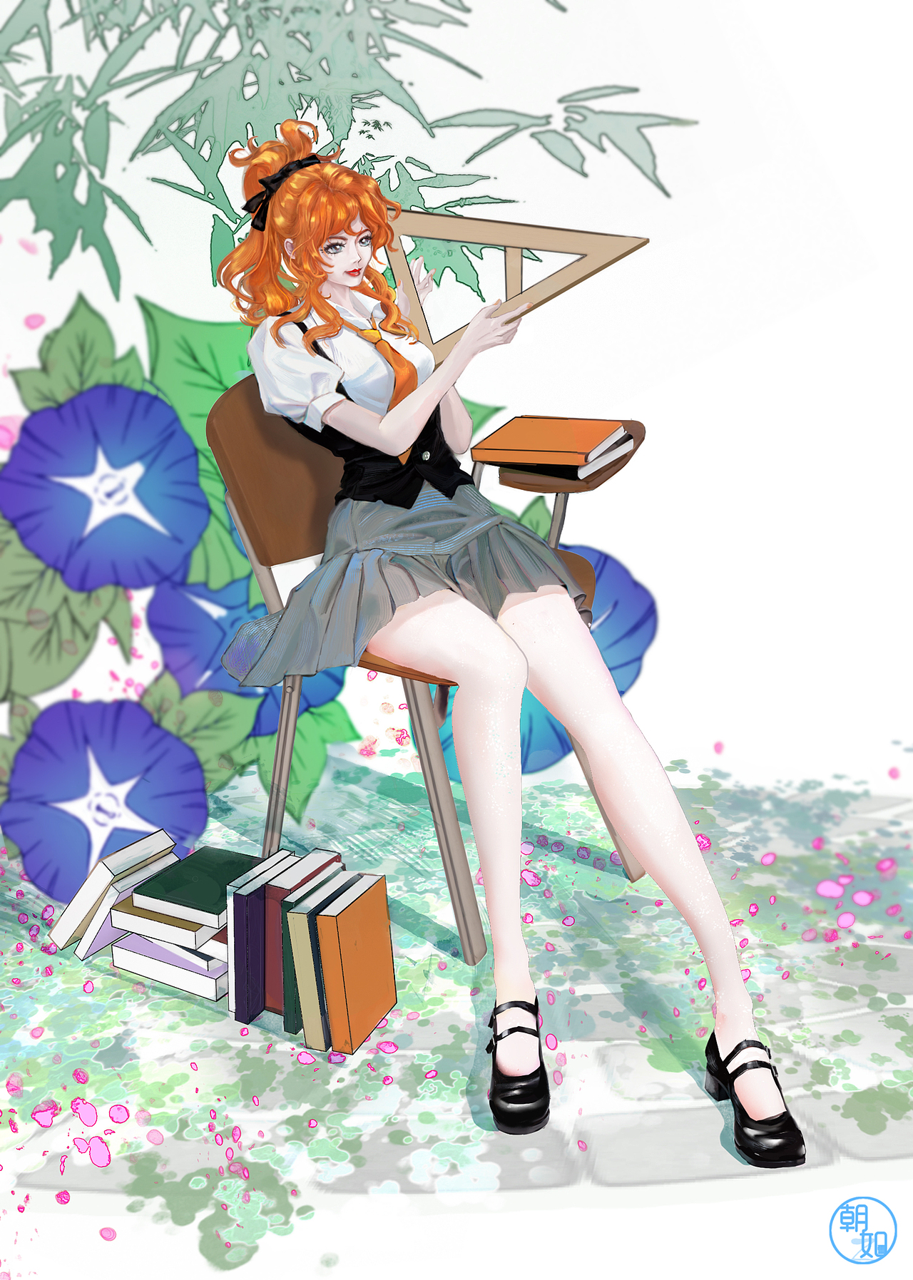 姬小满（图ZMzUxMTc5MDky） - 商业插画 - 站酷设计师朝如雪原创素材 - 站酷ZCOOL