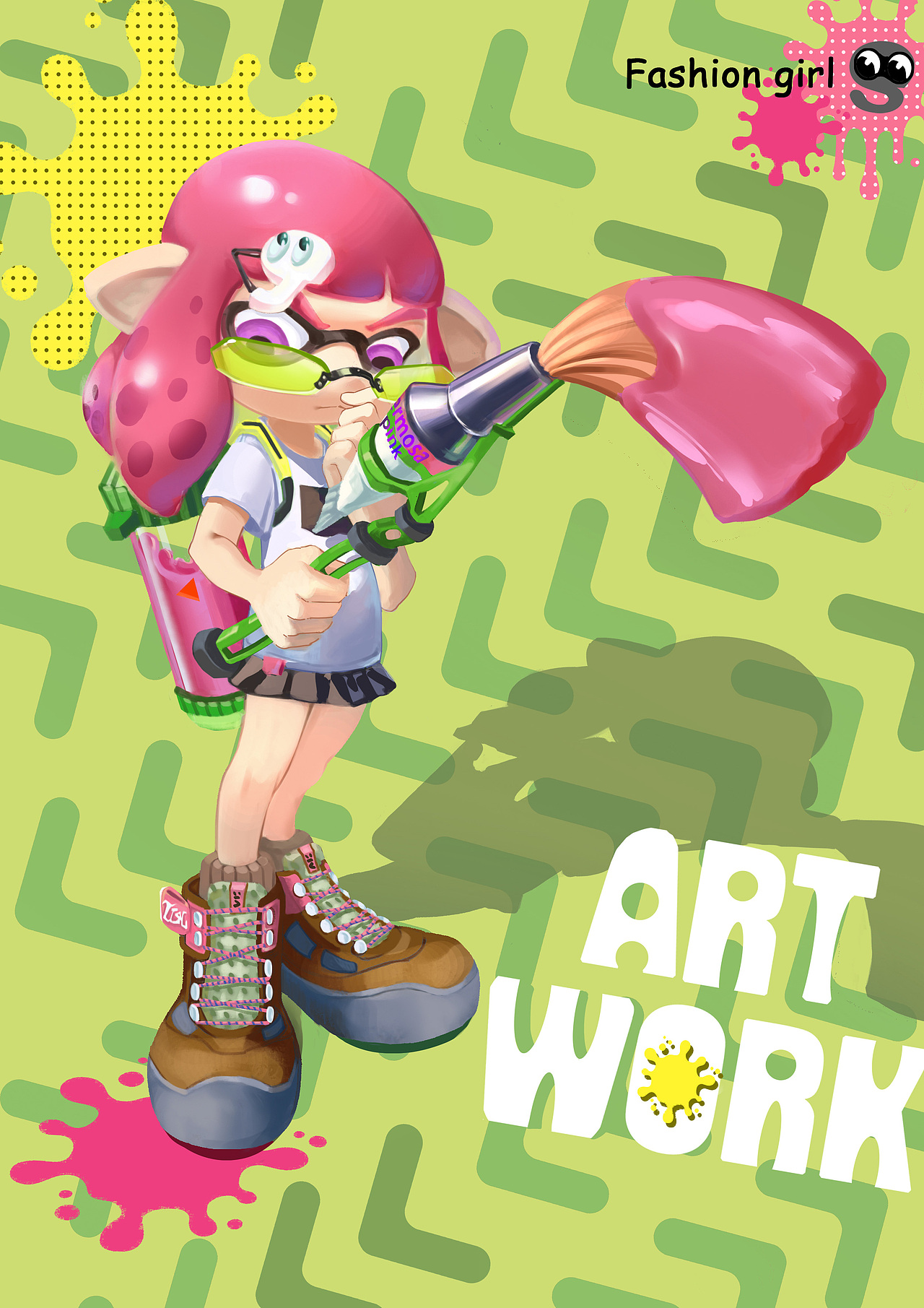 喷射战士同人作品