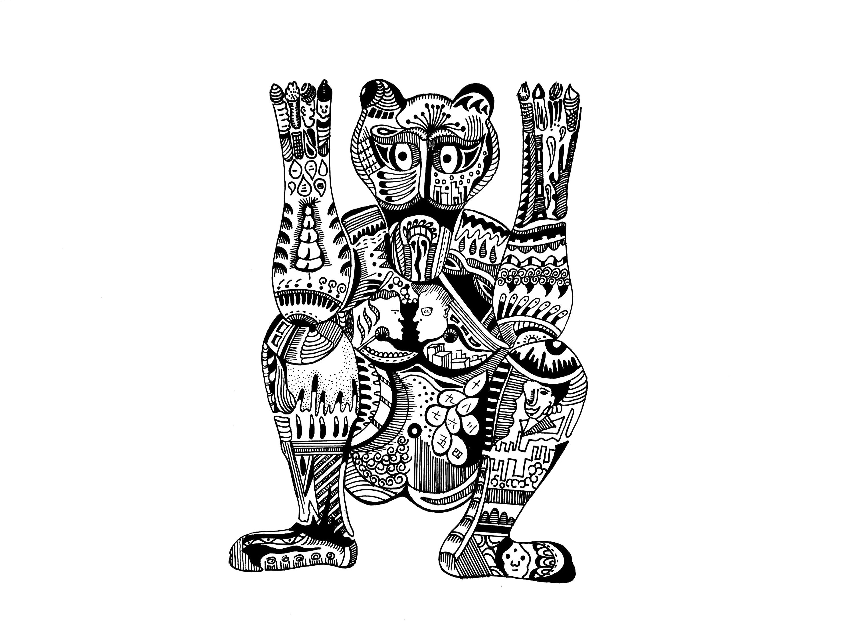 汉画像石系列插画