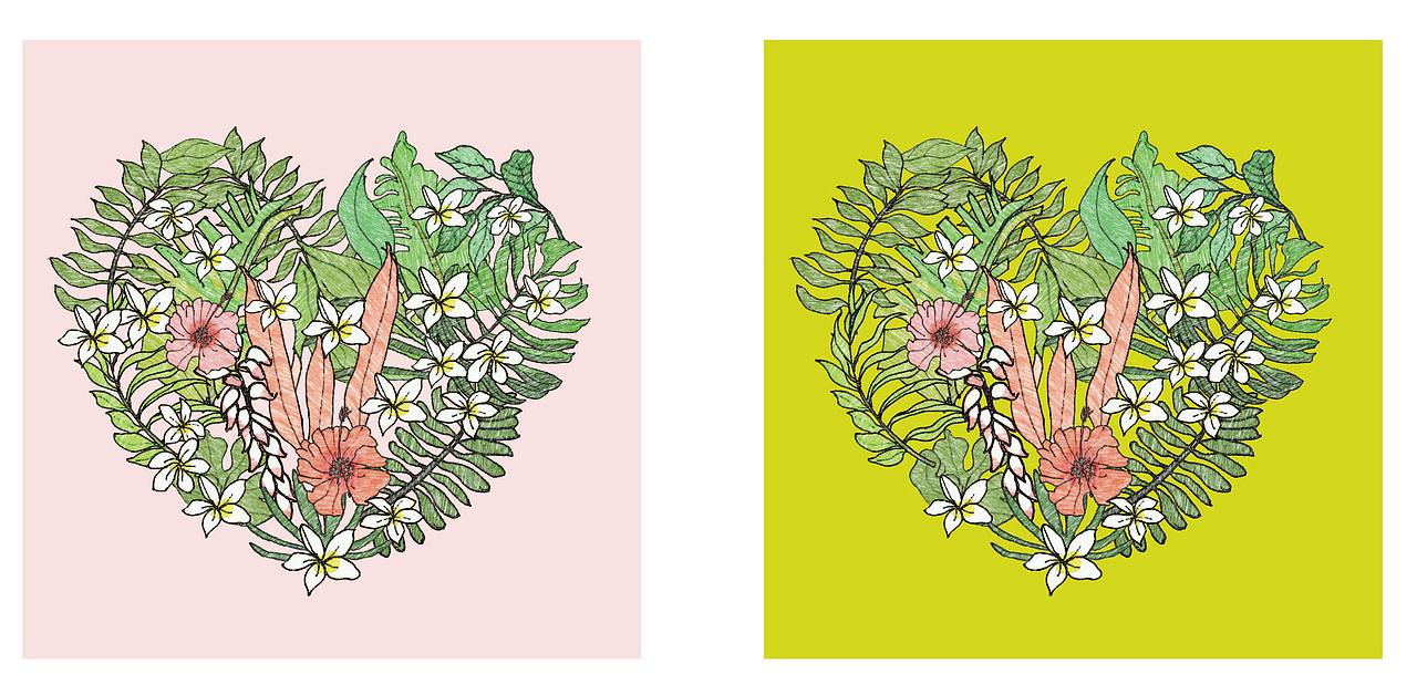 夏威夷艺术主题餐厅