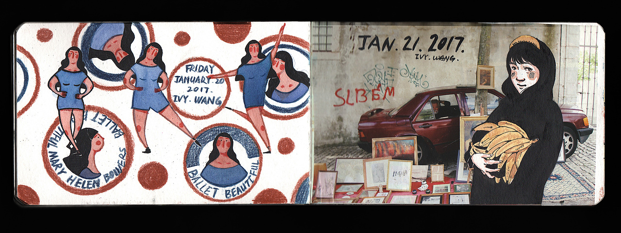 2017sketchbook（图ZMTQ5ODE4NDM2） - 创作习作 - 站酷设计师王雪曈Tong原创素材 - 站酷ZCOOL