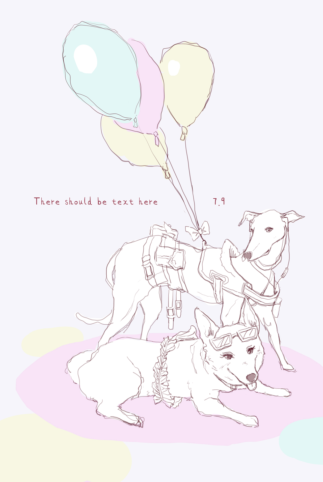 狗练习（图ZMjE1ODQ2NDUy） - 艺术插画 - 站酷设计师JiafaJiafa原创素材 - 站酷ZCOOL