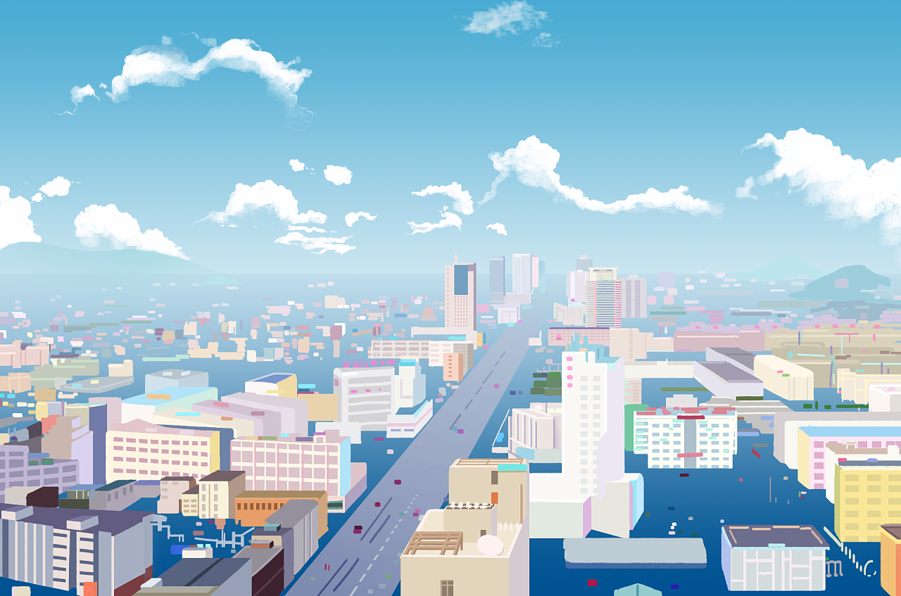 小城|插画|创作习作|pioneerc - 原创作品 - 站酷 (zcool)