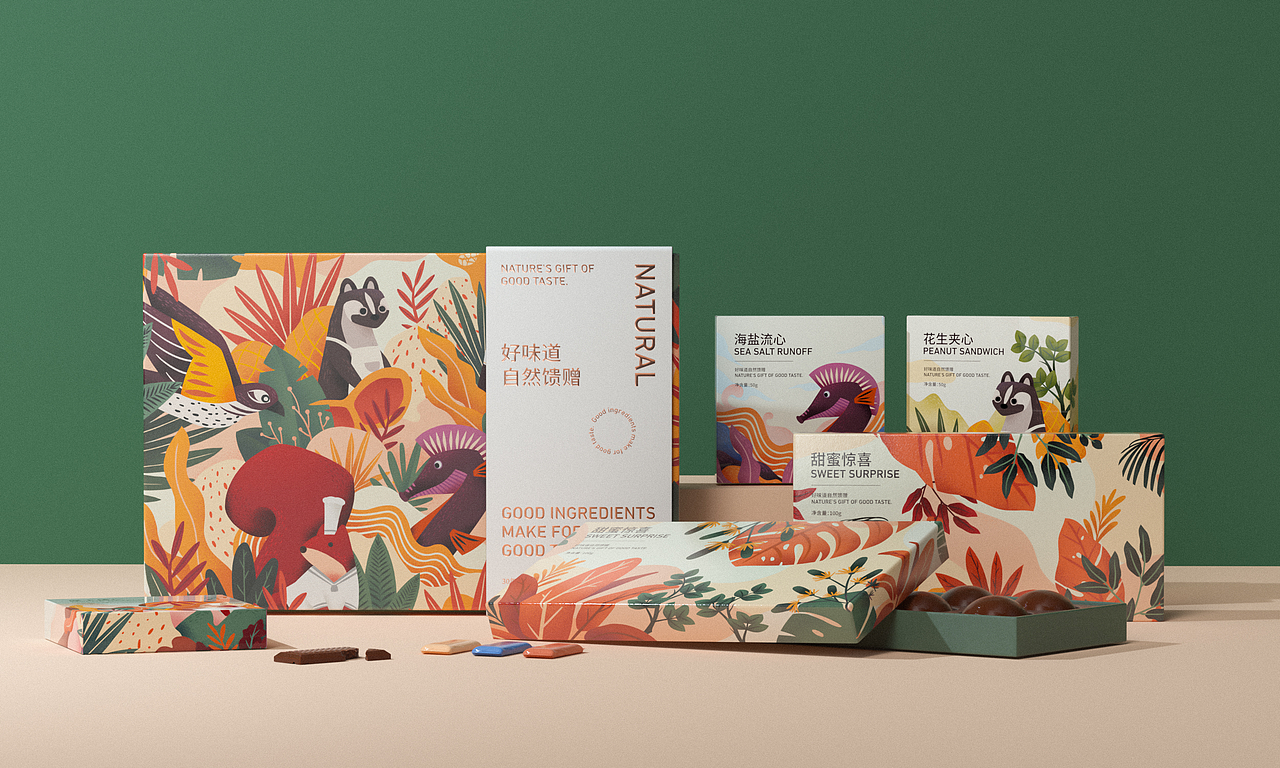 Natural然巧品牌包装设计