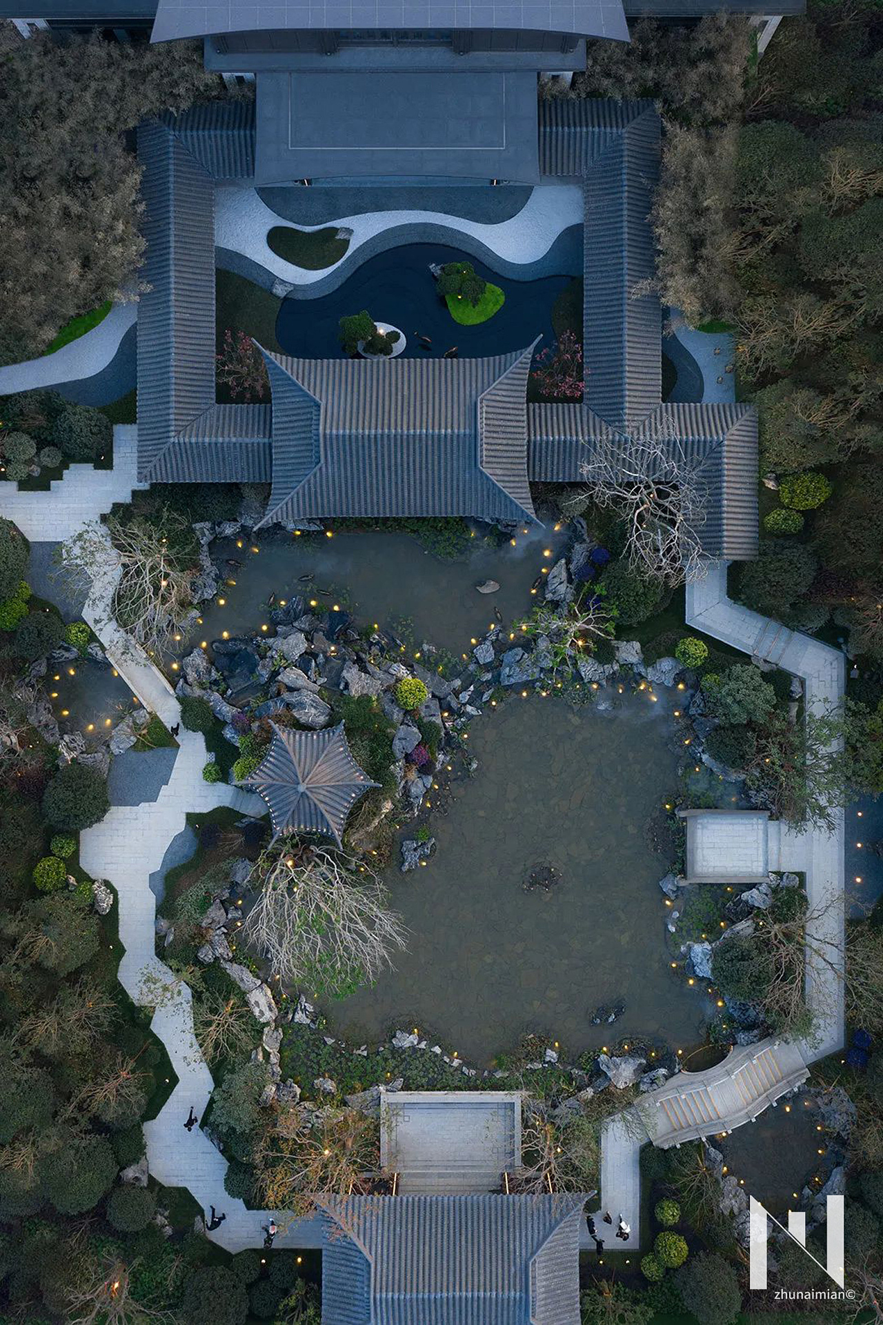 2020 04 中式住宅示范区景观