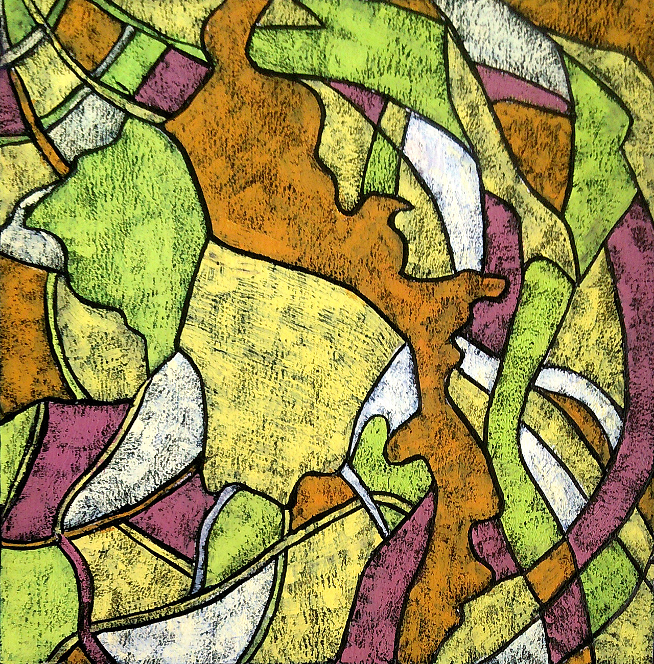 色彩装饰画!|纯艺术|绘画|张小船cc - 原创作品 - 站酷 (zcool)