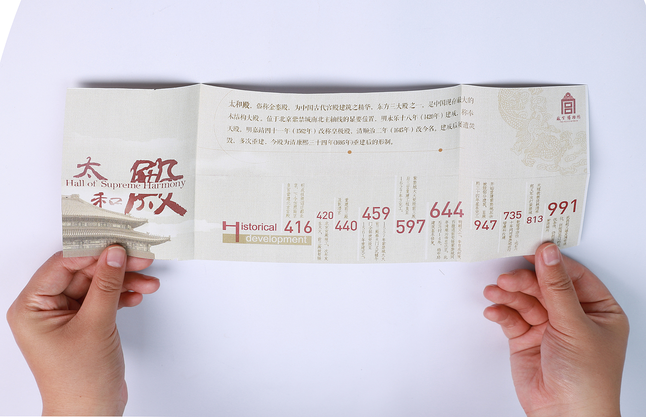 故宫游览折页（图ZMTIxNTAzNDky） - 宣传物料 - 站酷设计师柠小凡原创素材 - 站酷ZCOOL