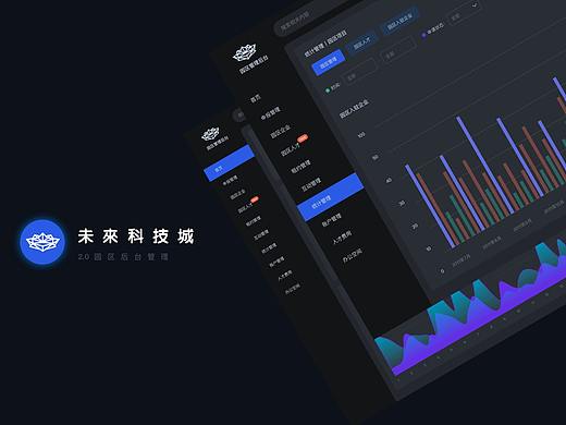 未来科技城后台管理-深夜模式