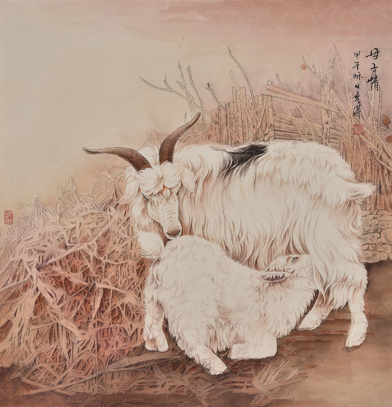 分享收藏鹤鸣九天国画胡杨,写意三千年精神独立的艺术观点,独立的表现