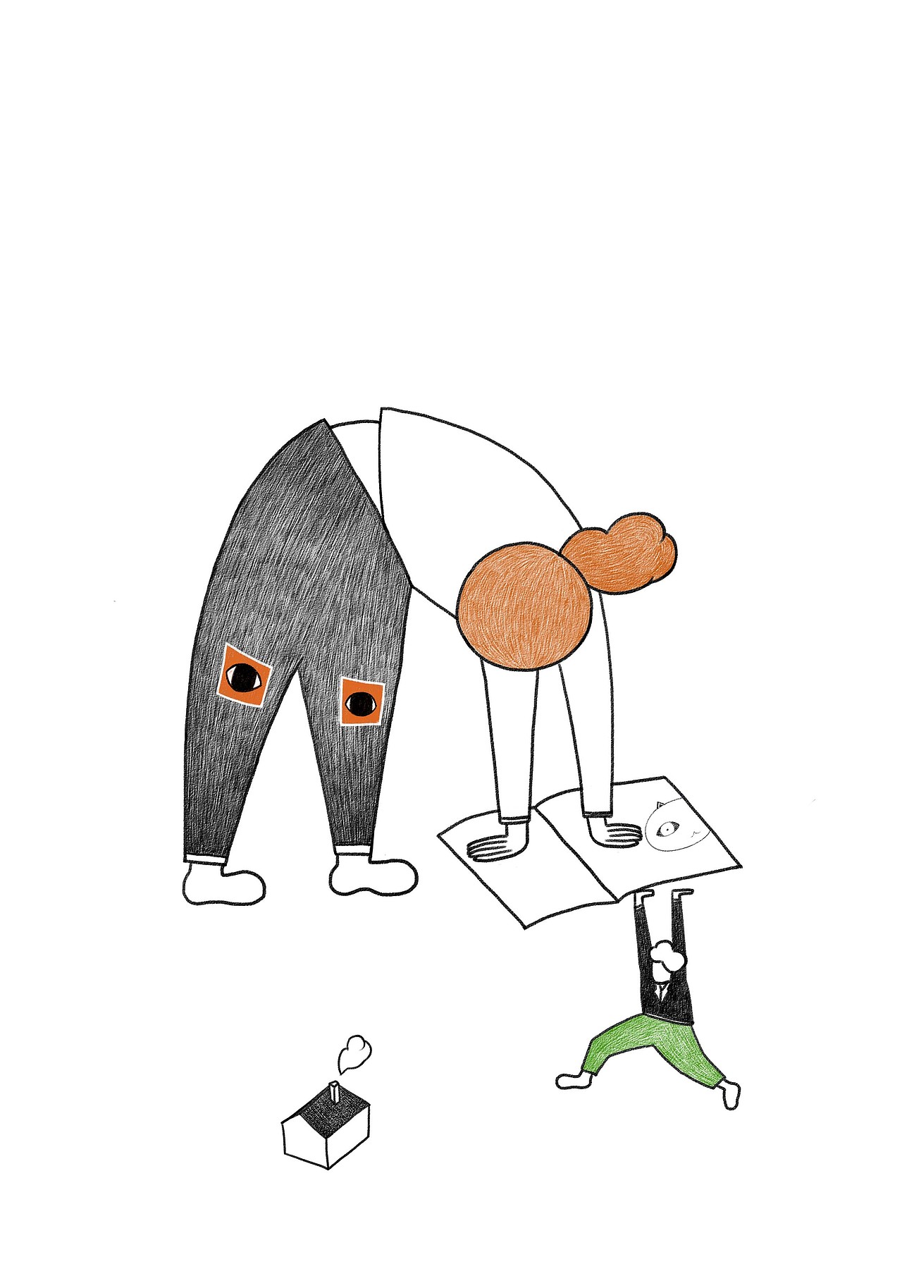 《读书》（图ZNzkyMzY3NjQ=） - 商业插画 - 站酷设计师铅笔头1019原创素材 - 站酷ZCOOL