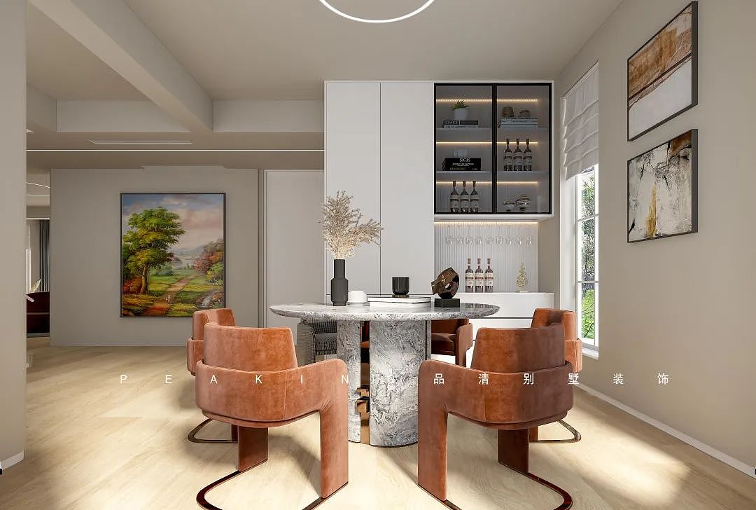 别墅装修 | 429㎡现代简约--归家的理想（图ZMjk0NDAxMjY0） - 家装设计 - 站酷设计师常州别墅装饰lu原创素材 - 站酷ZCOOL