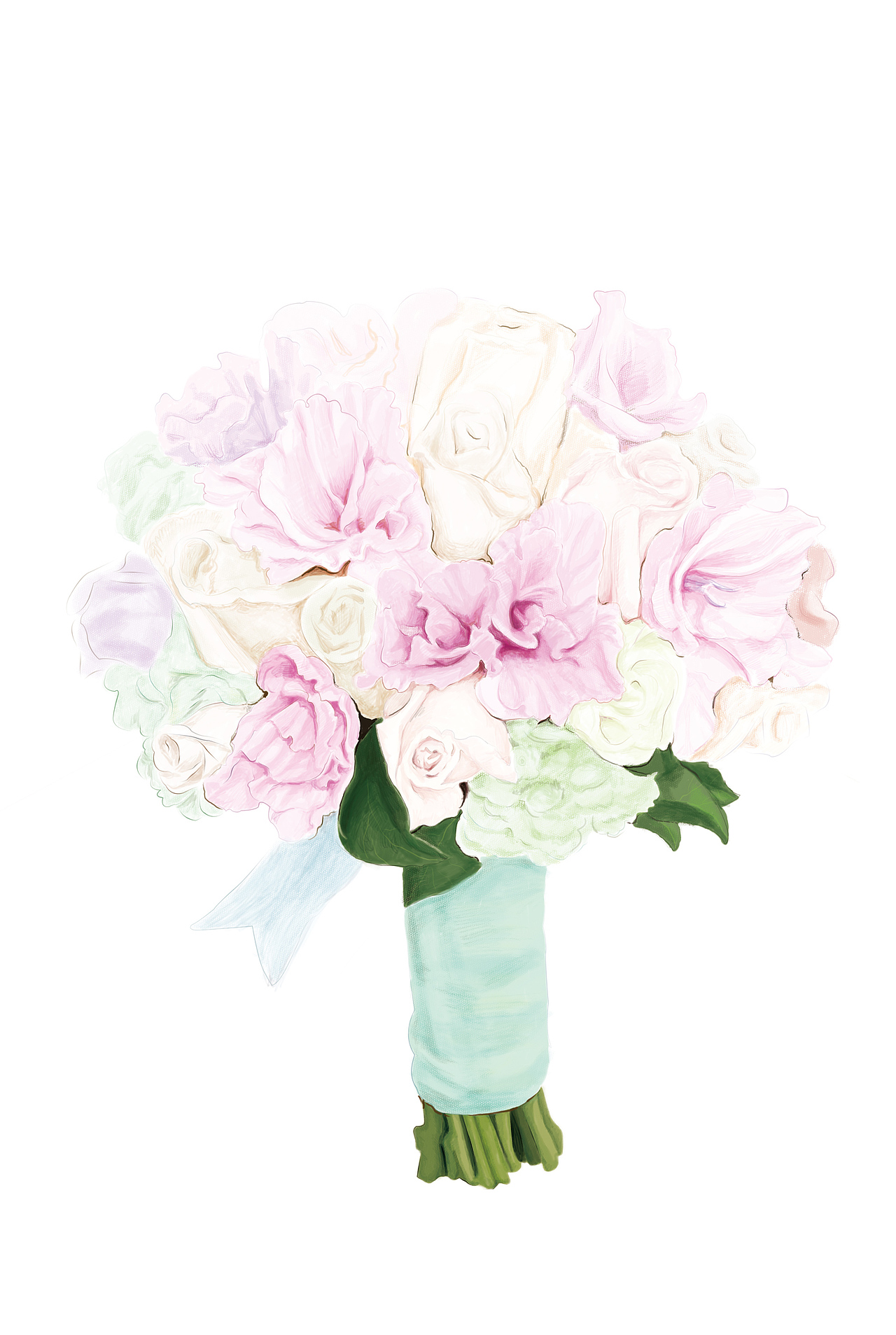 手捧花(数位板)