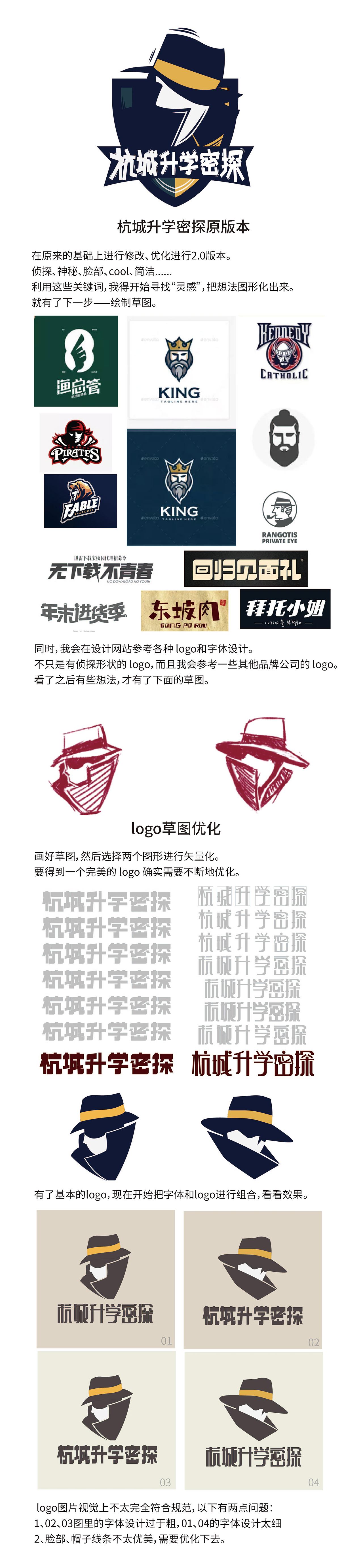 升学密探logo（图ZMjE0OTU5MDEy） - Logo - 站酷设计师鱼豆腐_原创素材 - 站酷ZCOOL