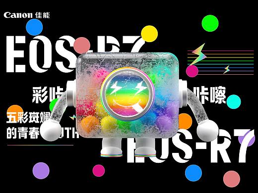 彩咔IP形象设计|EOS-R7
